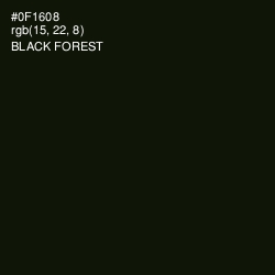 #0F1608 - Black Forest Color Image